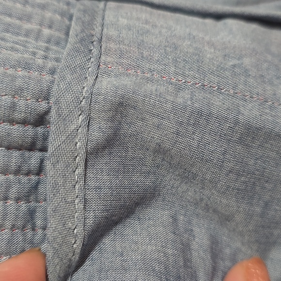 Talbots Mixed Pattern Quilted Jacket. - Picture 9 of 12